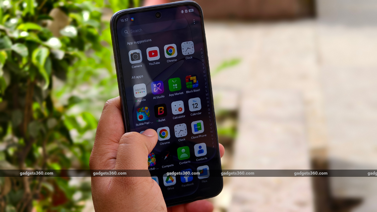 ओप्पो K14x 5G UI Screenshots इमेजिस